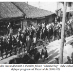 Nxënësit e Mitrovicës, në nisje për Pazarin e Ri viti 1942